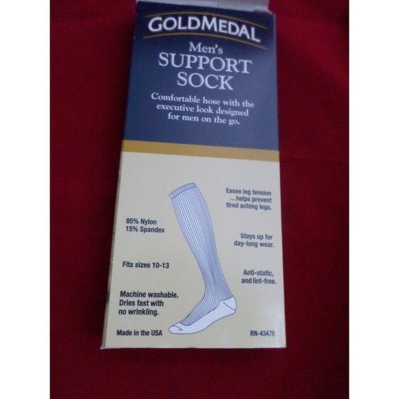 Gold Medal Underwear & Socks Pair Large Gold Medal Over The Calf